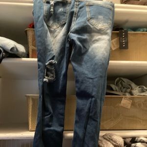 Cute denim work jeans. Worn twice